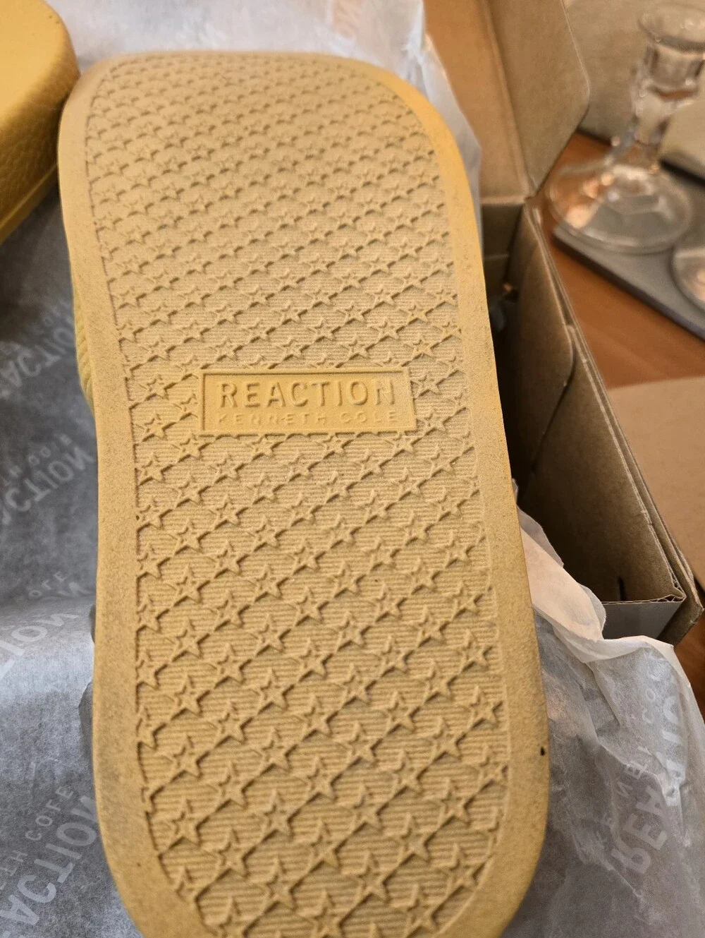 Kenneth Cole Causal Comfort Men's Tank Slip on Slide Sandals 7M New